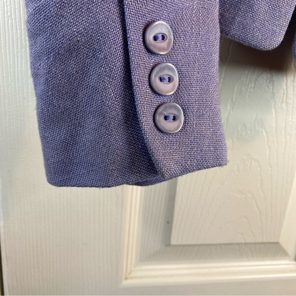 Worthington Women Petite 2P Blazer Crop Business Professional Fancy Cocktail Fun - Picture 3 of 13